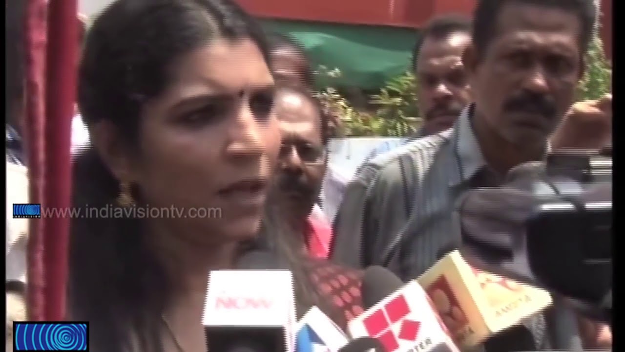 Saritha S Nair speaking against Abdullakutty MLA