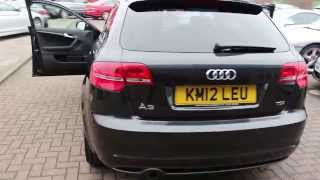 Audi A3 2.0 Tdi S Line Black Edition Finished In Lava Grey At Rix Motor Company