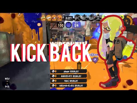 超かっこいいスプラトゥーン3スピナーキル集　kick back