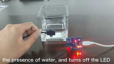 Non-contact liquid level sensor detects water#liquidlevelsensor #electronic #electronicproduct