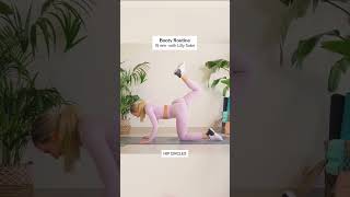 I know you love my booty workouts, so here it is... Come and try it! #pilates #gluteworkout  #lwl