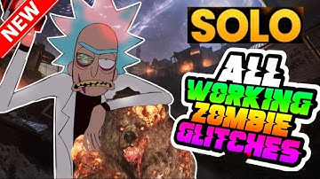 NEW BO7 ALL Solo Working Glitches Zombies