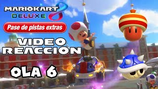 ¡MI PRIMERA VIDEO REACCIÓN! - Mario Kart 8 Deluxe Wave 6 - Mejor que lo esperado