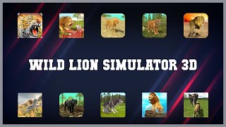 Popular 10 Wild Lion Simulator 3d Android Apps screenshot 1