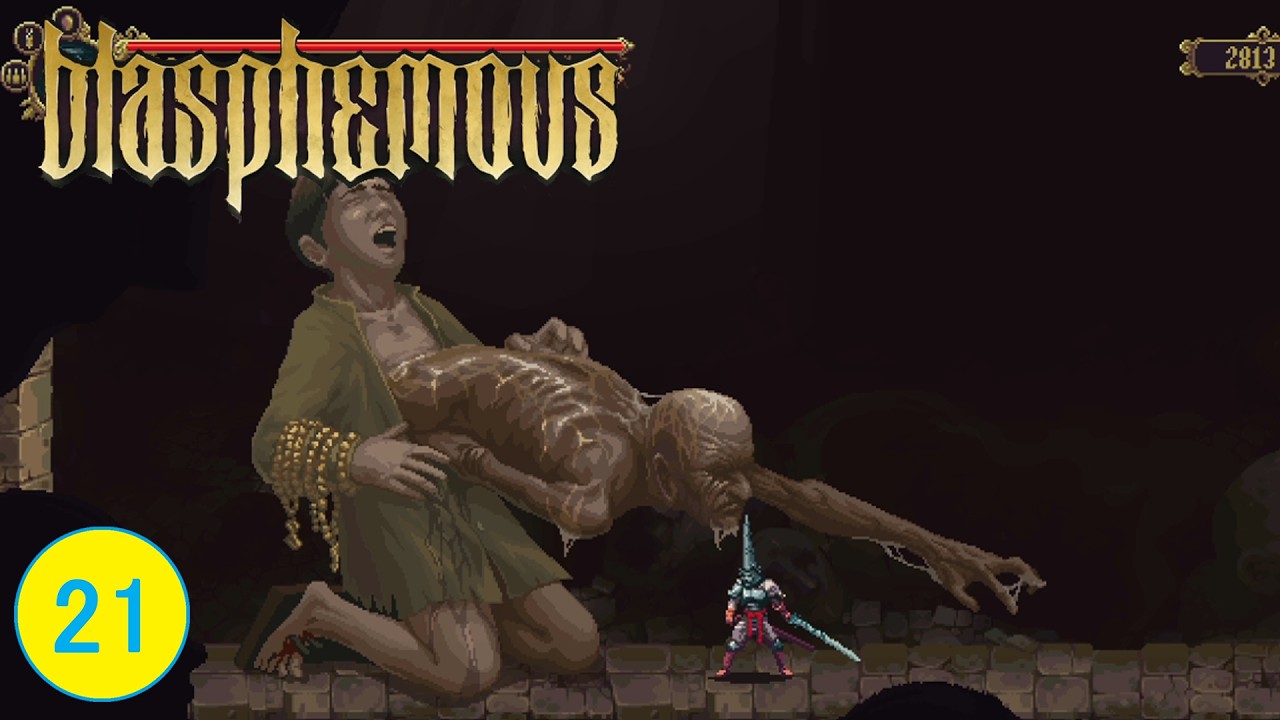 体の中からおじいちゃん【Blasphemous】part21 - YouTube