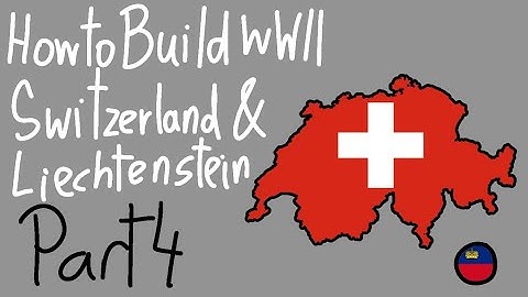 How to build WWII Switzerland and Liechtenstein in Minecraft