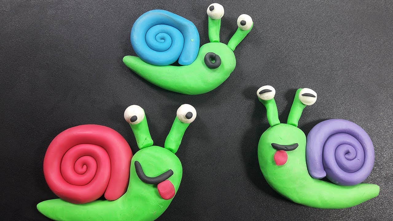 easy clay modelling for kids