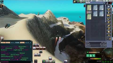 Next Island Mining a Mined zone:D Entropia Universe with Red D