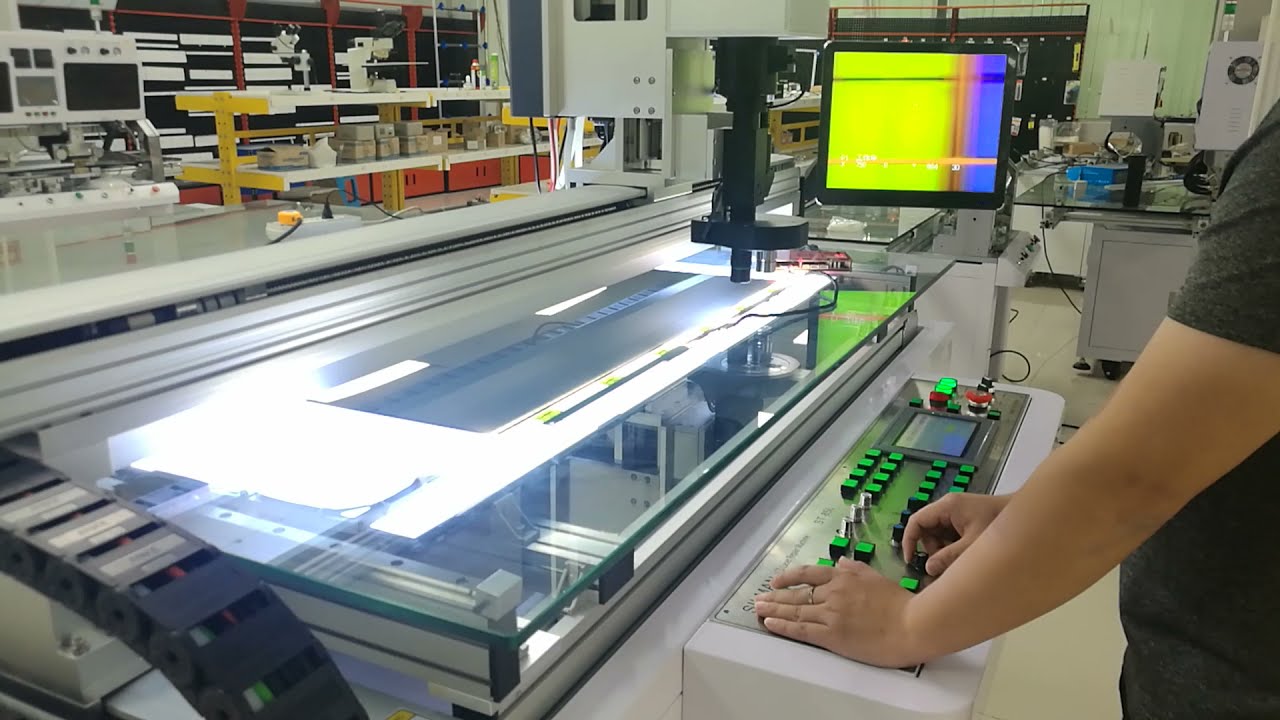 SILMAN LCD LASER REPAIR MACHINE FOR TV PANEL REPAIR YouTube