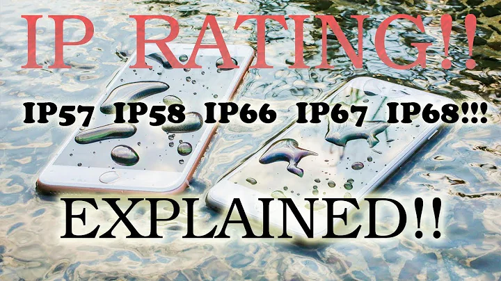 IPXX Waterproof and Dust-proof Phones?? IP Ratings Explained in Detail