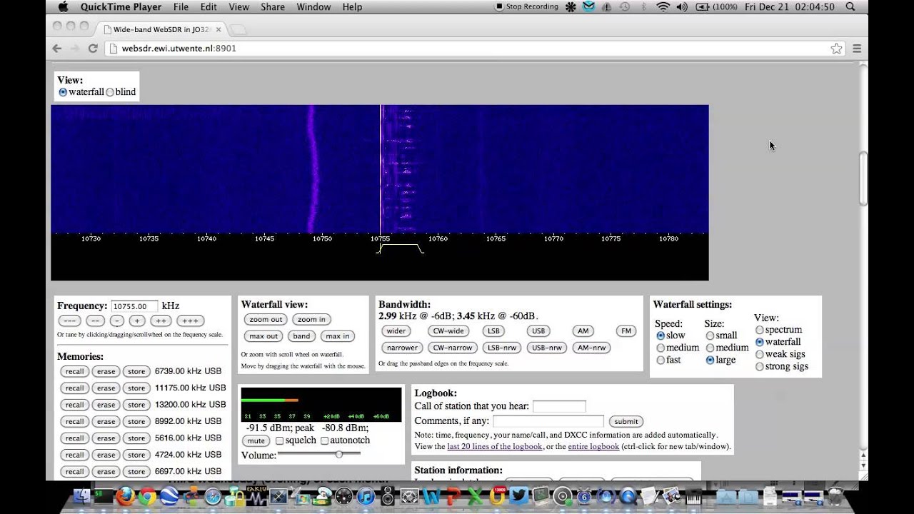 S06 Russian Spy Numbers Station - 10755kHz USB