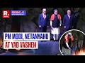 PM Modi's Israel Visit: PM Modi &amp; Netanyahu Visit Yad Vashem, Pay Tribute At Hall Of Remembrance