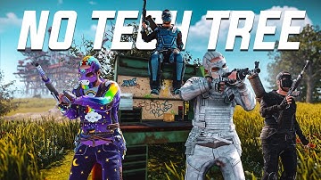 DOMINATING THE NO TECH TREE FORCE WIPE FT. Disfigure and imBernE - Rust Movie