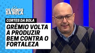 CCD: Com a volta dos volantes, Grêmio volta a produzir bem contra o Fortaleza