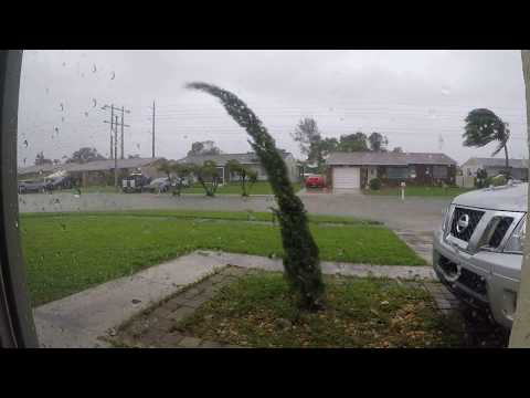 Hurricane Irma Time Lapse 2017 raw footage no music