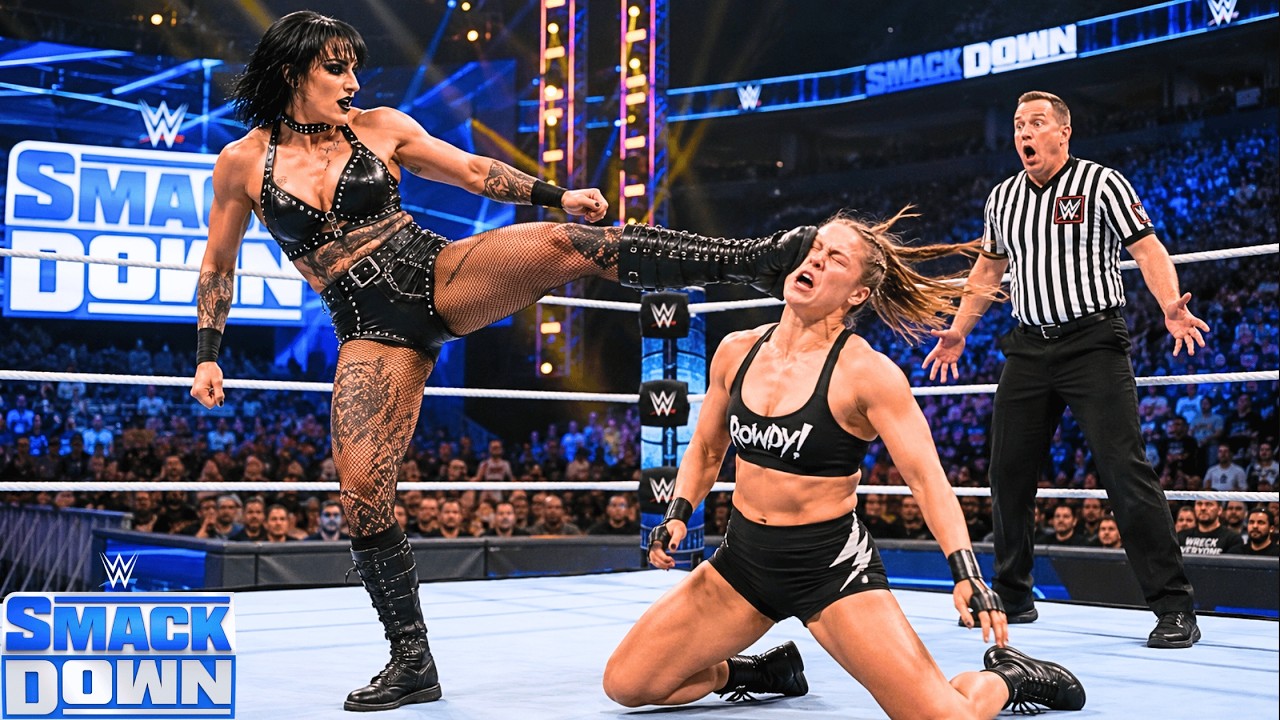 Rhea Ripley Ronda Rousey Ronda Rousey vs Rhea Ripley • WWE SmackDown • May 30, 2026 💥 # ...