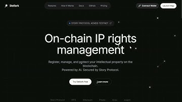 Stellark: IP Detection & Enforcement on Story Protocol (SWA Buildathon)