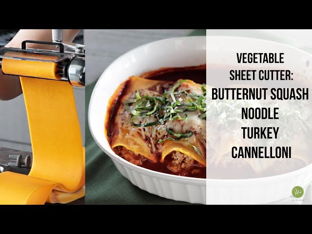KitchenAid Sheet Cutter Recipes - Noodle Blade Attachment
