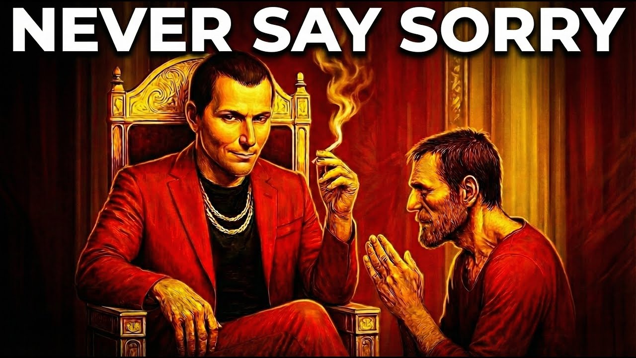 The Brutal Cost of Apologies | Machiavelli’s Never Sorry Rule