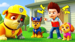 Rubble se ha transformado… ¿y Ryder ya no puede aceptarlo?PAw PaTrol en Español | Rainbow 3