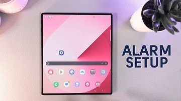 How to Set Up Alarm Clock on Samsung Galaxy Z Fold 6 | Quick & Easy Guide