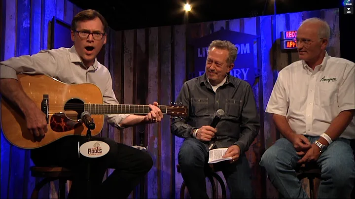 Benefit Guitar for Tony Rice on Music City Roots