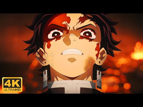 Tanjiro, Uzui, Inosuke & Zenitsu vs Daki & Gyutaro | Upper Moon 6 Full Fight – Demon Slayer pt2