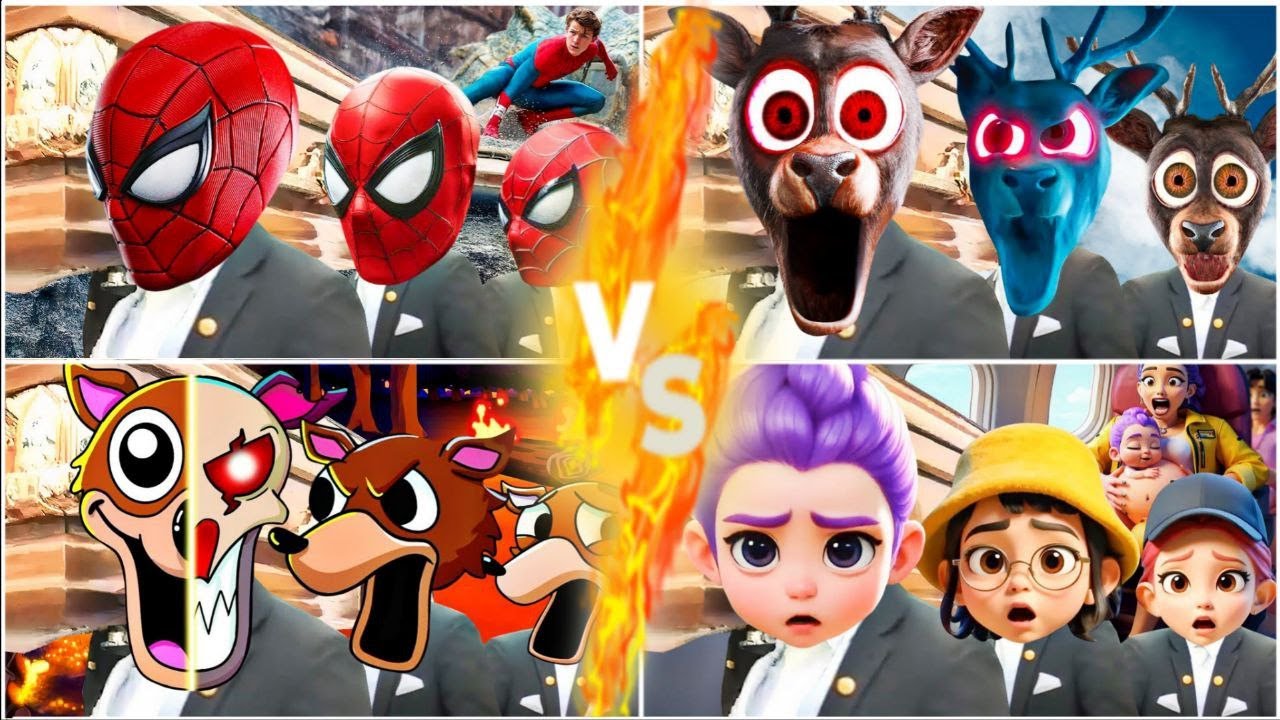 🌌🦌 99 Nights – The Deer: Horror Skunx🕷️🕸️ The Spider-Man Series✨👶 Rumi & Jinu’s 🌲👹 The Deer Monster