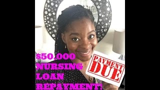 $50,000 NURSING LOAN REPAYMENT!