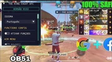 📗 THE KING CHEAT V153 | OB51 UPDATE NEW✅ FREE AIMKILL MOD MENU APK CS /BR RANK ✅ | ANTIBAN |
