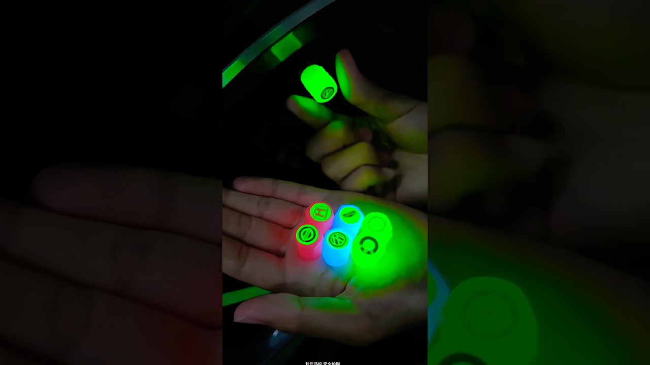 Cool Tire Valve Caps 2023 | Luminous Valve Caps Fluorescent 