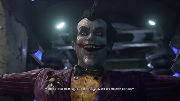 Batman: Return to Arkham Asylum - Walkthrough Part 1 - Joker