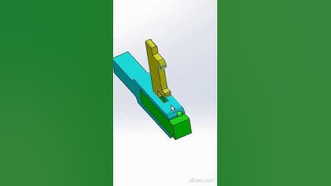 Gib and Cotter Assembly !!! #autocad  #solidworks  #shorts #shortvideo #shorts