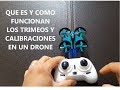 ¿QUE ES Y COMO FUNCIONAN LOS TRIMERS Y LA CALIBRACIÓN EN UN DRONE?