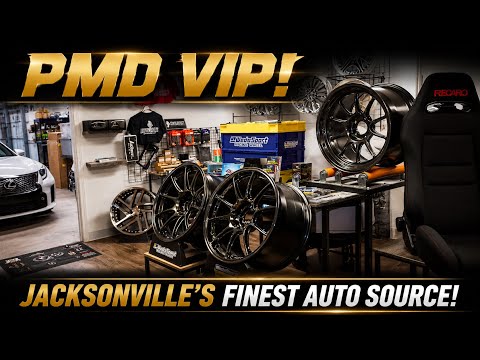 My Visit to PMD VIP! The Automotive VIP Parts Expert! WEDS Wheels and JDM parts!