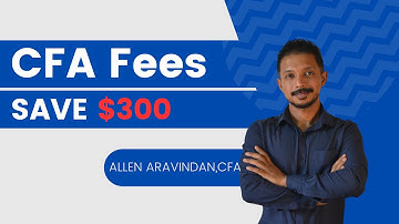 CFA fees structure in india: CFA Level 1,2,3 Fees, Exams & Registration Cost in India #cfa