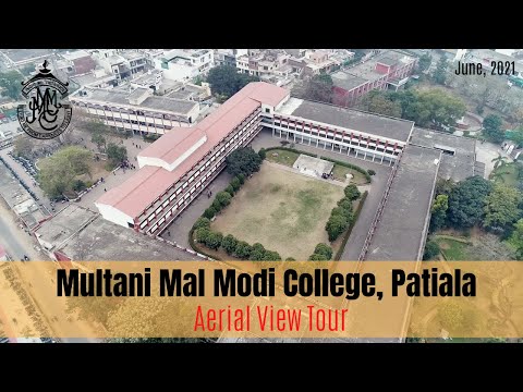 Multani Mal Modi College Patiala Tour - Aerial View
