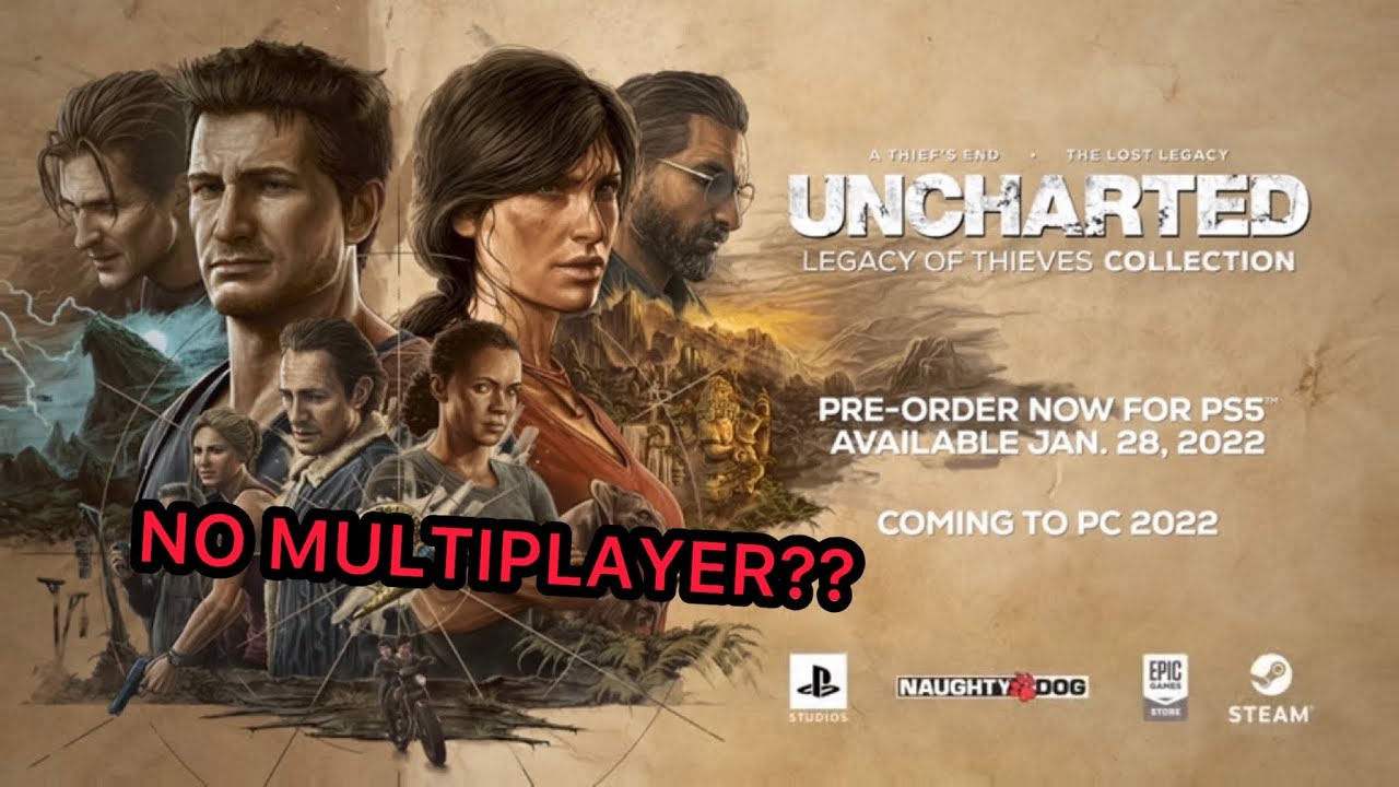 When is Uncharted Legacy of Thieves releasing for PS5?