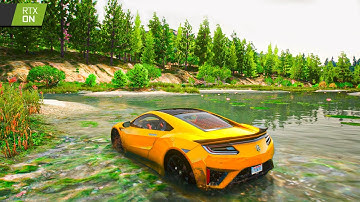 GTA 5 NEXT GEN REALISTIC RAY TRACING GRAPHIC | NVE + QUANTV + ULTRA VEGETATION +RTX REFLECTION +RTGI