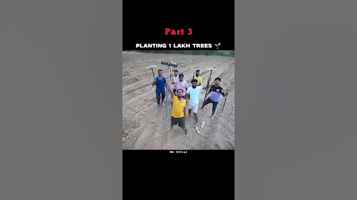 we plant 1 Lakh trees 🎄 100 real part 3
