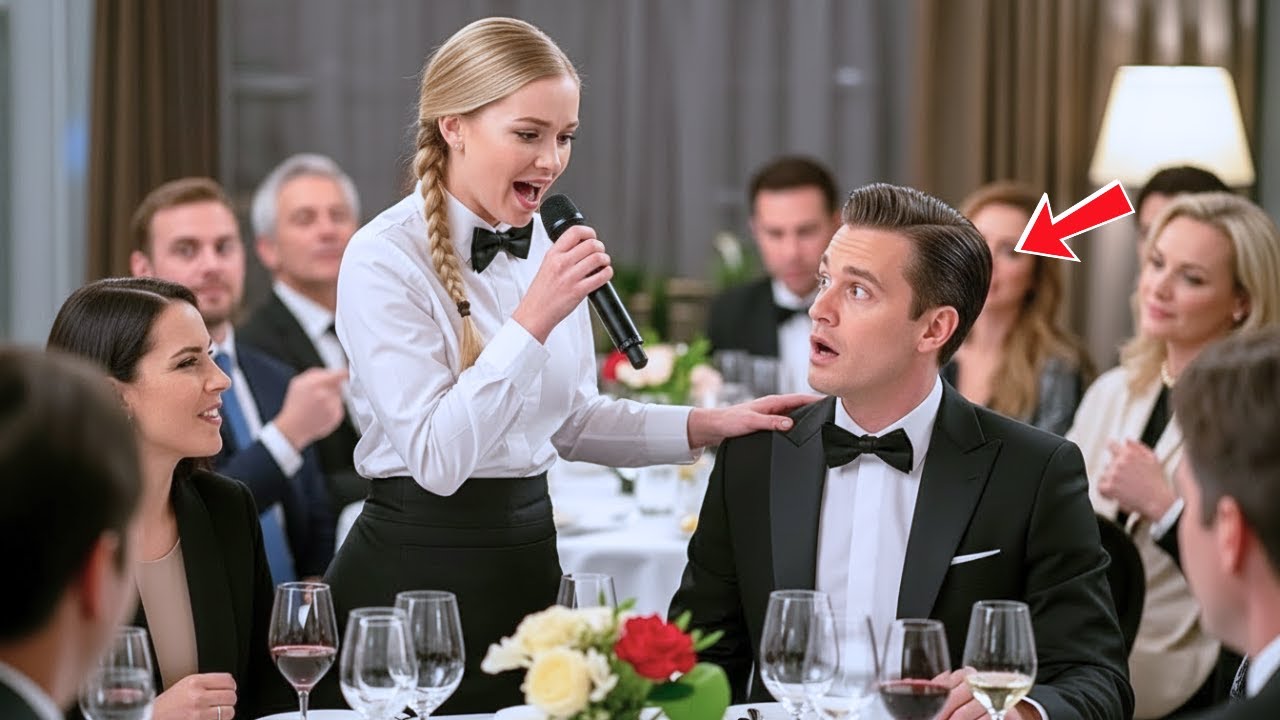 Миллиардер смеётся, прося официантку спеть Моцарта — первая нота замирает зал весь