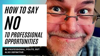 How to say no to professional opportunities #phd #assistantprofessor #postdoc #phdlife