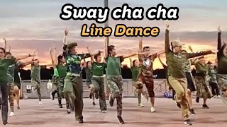 sway cha cha cha line dance