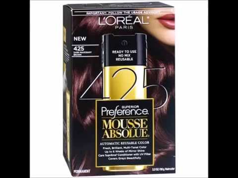 L Oreal Mousse Absolue Color Chart