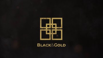 Black And Gold  Logo Reveal After Effects Template