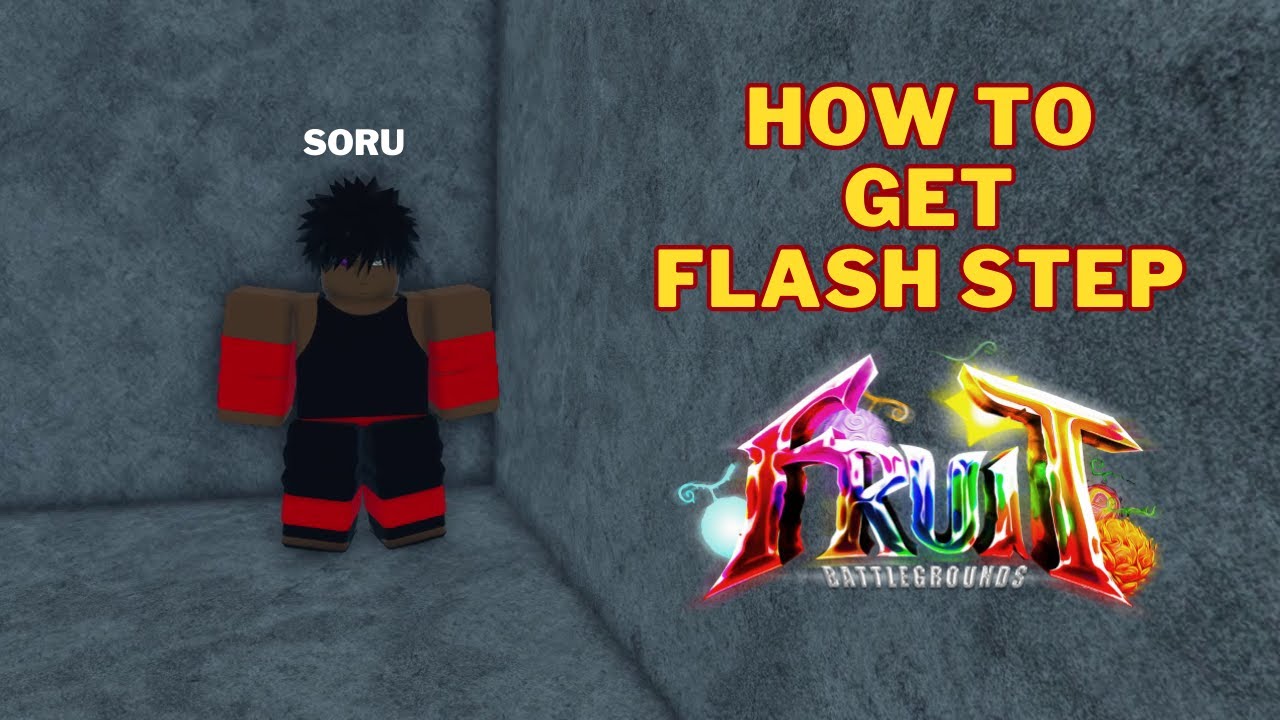 How To Get Soru In Fruit Battlegrounds Roblox 