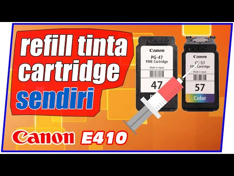 Video ini sebuah tutorial untuk pengisisan tinta pada catridge printer canon ip 2770 selamat menyaks. 