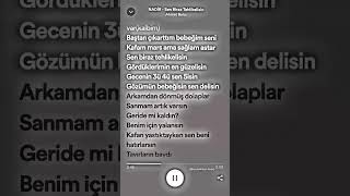 ahmet balci-nadir•lyricss/istek/ #keşfetaçıl #keşfetedüş #lyrics #speed #spotify #music #shorts Resimi