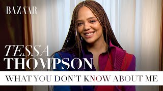 Tessa Thompson shares her top beauty trick \& why she doesn't believe in guilty pleasures | Bazaar UK