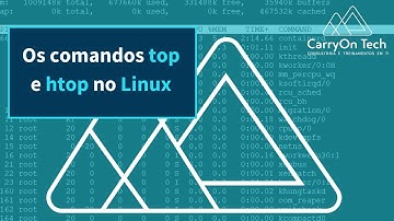 Monitorando processos no Linux com os comandos top e htop !